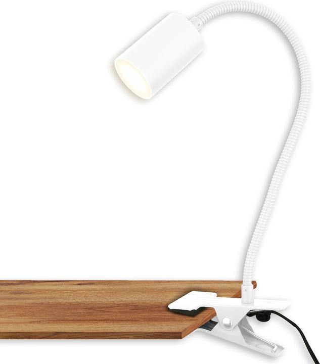 Immagine prodotto Briloner Lampada a LED a pinza, bianca, incl.. 1xLED 2.4W (290 lm)