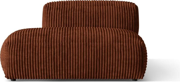 Actual product image Micadoni Modular Left Open Corner Sofa, "Martina", 1 Seat, 133x106x75 Made in Europe (Corner sofa)
