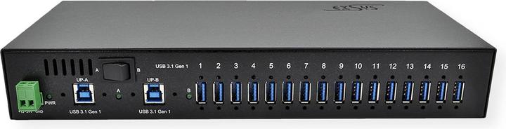 Actual product image Exsys 1116hmvs (USB-B, 16 Ports)