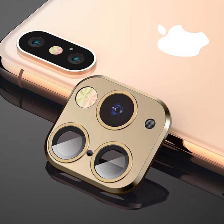 Actual product image Avizar Fake Rear Camera Sticker (1 Piece, Apple iPhone XS Max)