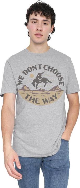 Actual product image Yellowstone Mens We Don't Choose The Way T-Shirt (XL)