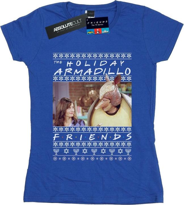 Friends Fair Isle Holiday Armadillo TShirt (XXL)