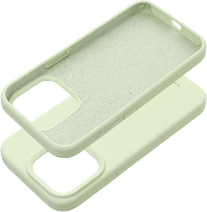 Actual product image Roar Back panel cover case CLOUD SKIN for IPHONE 15 Pro Light green (Apple iPhone 15 Pro)