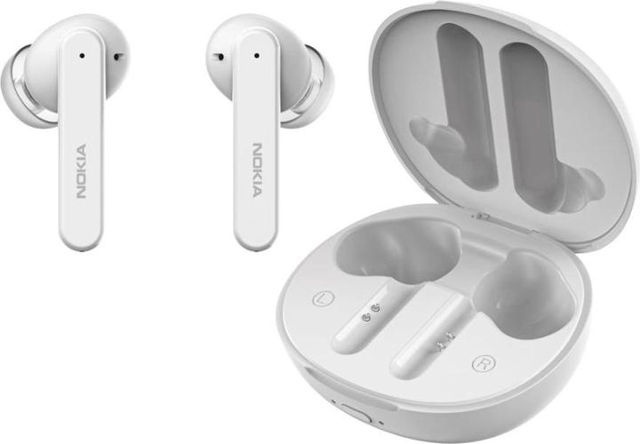 Produktbild Nokia Clarity Earbuds+ Kopfhörer TWS-7311 Weiss (ANC, 24.50 h, Kabellos)