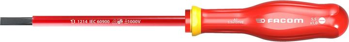 Facom Schraubendreher PROTWIST, isoliert 1000V, Schlitz 5,5X150mm (Schlitz)