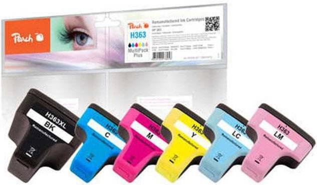 Produktbild Peach 363 Multipack (M, BK, C, LC, LM, Y)