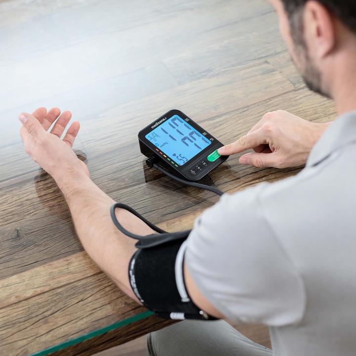 Actual product image Medisana BU 580 connect Upper arm blood pressure monitor large cuff 23-43 cm (Blood pressure monitor upper arm)