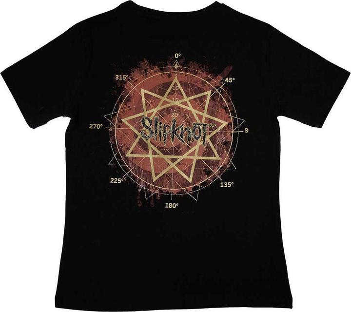 Actual product image Slipknot Womens/Ladies Come Play Dying Back Print T-Shirt (XXL)