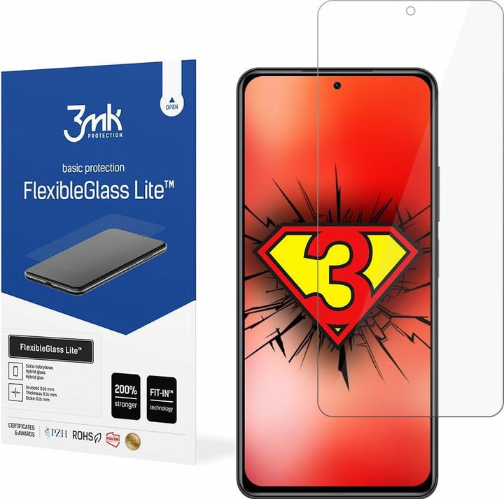 Actual product image 3MK hybrid glass Flexible 2.5D Lite for Xiaomi Mi 11i 5G (1 Piece, Xiaomi Mi 11 5G)