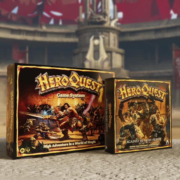 Actual product image Hasbro Heroquest L'Orda Degli Ogre