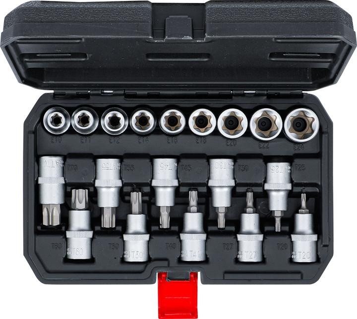 Produktbild BGS Bit-Einsatz-/Steckschlüssel-Satz (12.5 mm)