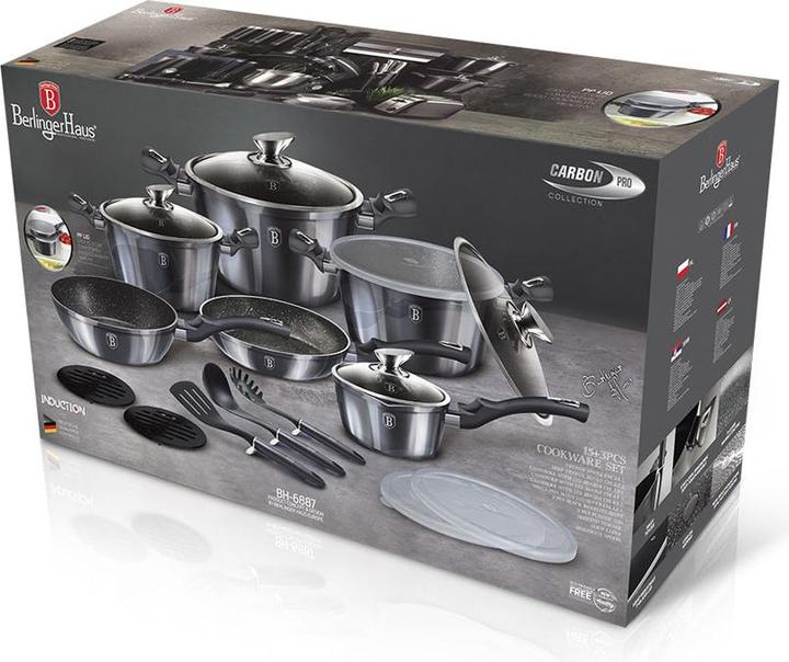Actual product image BerlingerHaus Kochgeschirr-Set (28 cm, Pot, Cast aluminium)