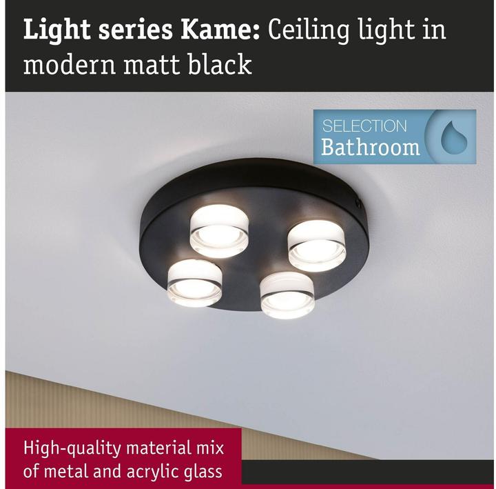Produktbild Paulmann Badleuchte Kame (2480 lm)