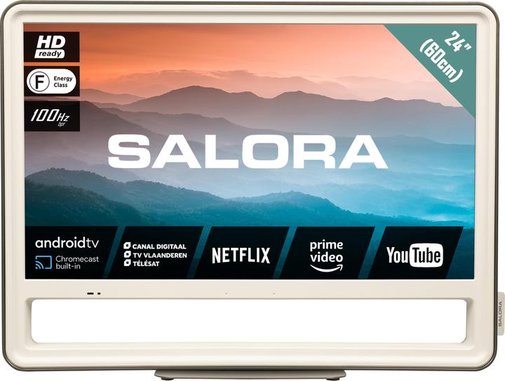 Produktbild ScentStory uniek design smart tv met Android, DVB-T2/C/S2, 100HZ BPR en WIFI (24", LED, HD ready)