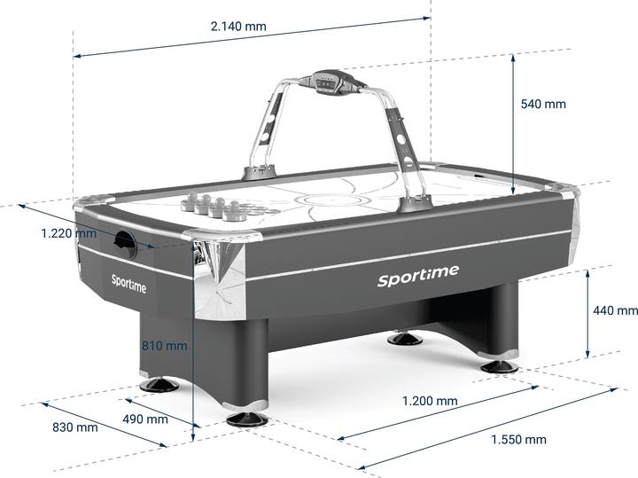 Produktbild Sportime 7ft Airhockey-Tisch Blizzard