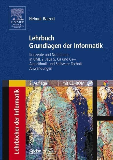 Actual product image Lehrbuch Grundlagen der Informatik (German, Helmut Balzert, 2004)