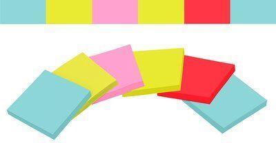 Image du produit Post-it Super Sticky Cosmic (76 x 127 mm)