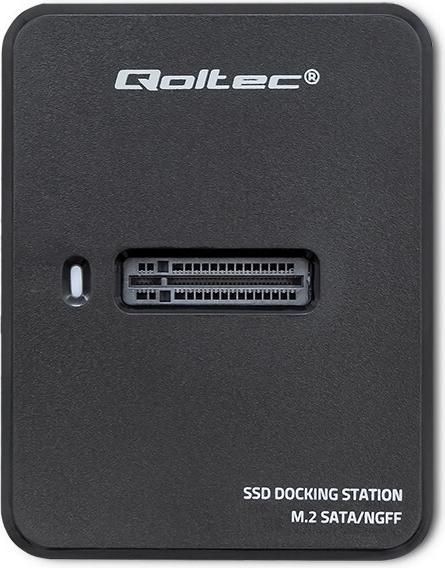 Actual product image Qoltec 50314 Docking station SSD