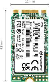 Immagine prodotto Transcend SSD M.2 425S (1000 GB, M.2 2242)