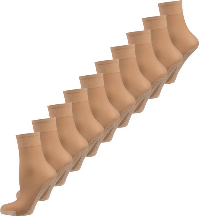 Immagine prodotto Nur Die Calzini di base con suola in cotone (confezione da 10, 35 - 38)