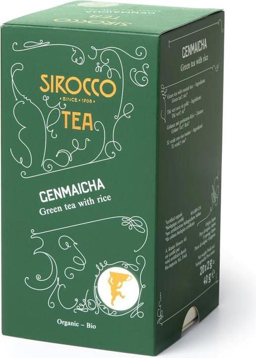 Immagine prodotto Sirocco bustine di tisane Genmaicha (40 g)