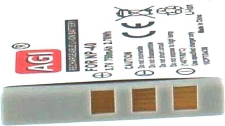 Immagine prodotto AGI 39890 - Sanyo - 650 mAh - 3,7 V - Lithium-Ion (Li-Ion) - 1 pezzo(i) (Batteria della fotocamera)