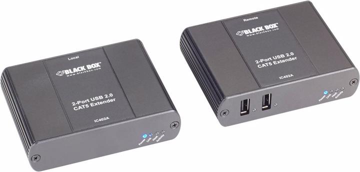 Produktbild Black Box 2 PORT CAT5 USB 20 EXTENDER