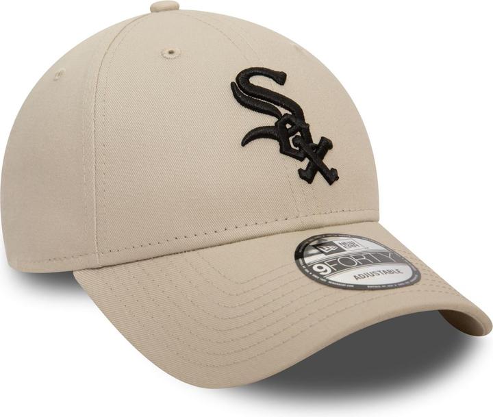 Actual product image New Era 9Forty Strapback Cap - Chicago White Sox stone beige (One size)