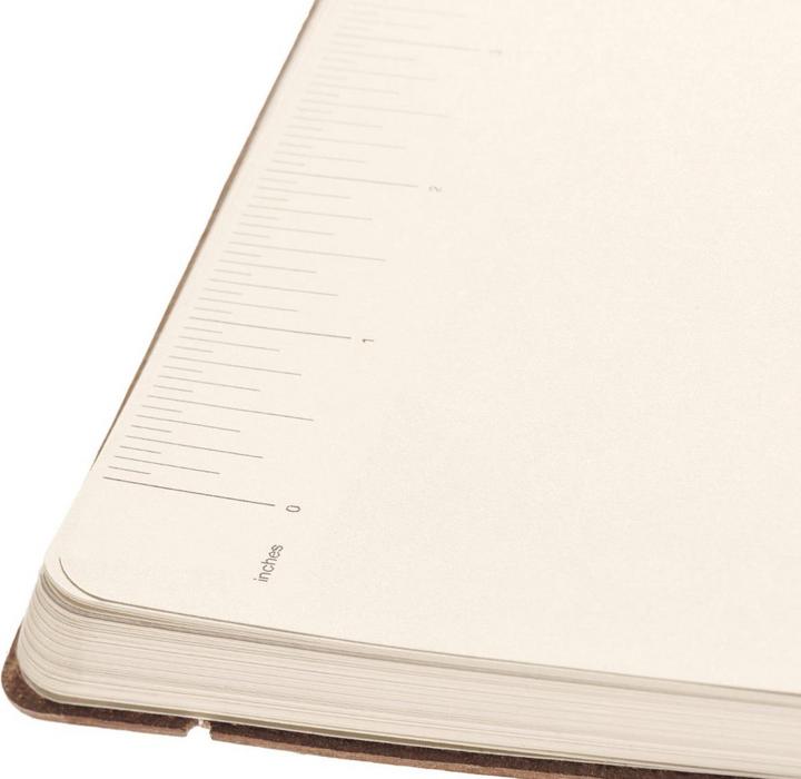 Actual product image Transotype senseBook Red Rubber (A5, Plain, Hardcover)