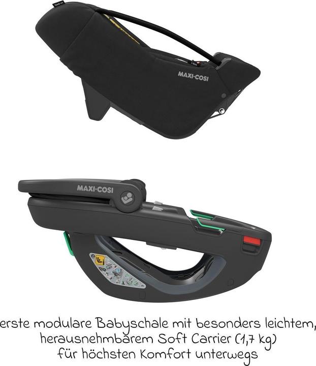 Actual product image Maxi-Cosi Designed for more closeness between parent and child (Baby car seat, ECE R129/i-Size Standard)