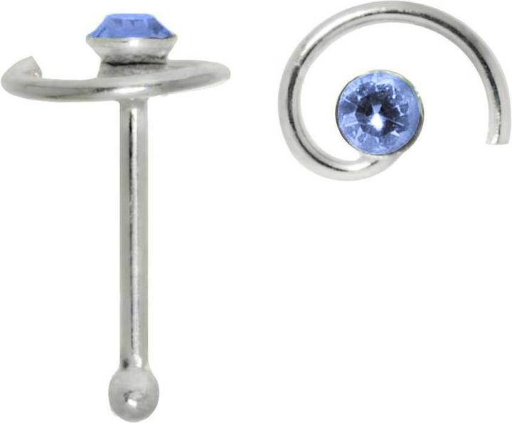 Blu chiaro, Argento