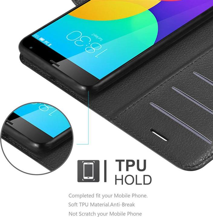 Produktbild Cadorabo Book mit Standfunktion Cover (Meizu MX4)