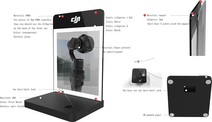 Actual product image DJI Osmo Exhibitor