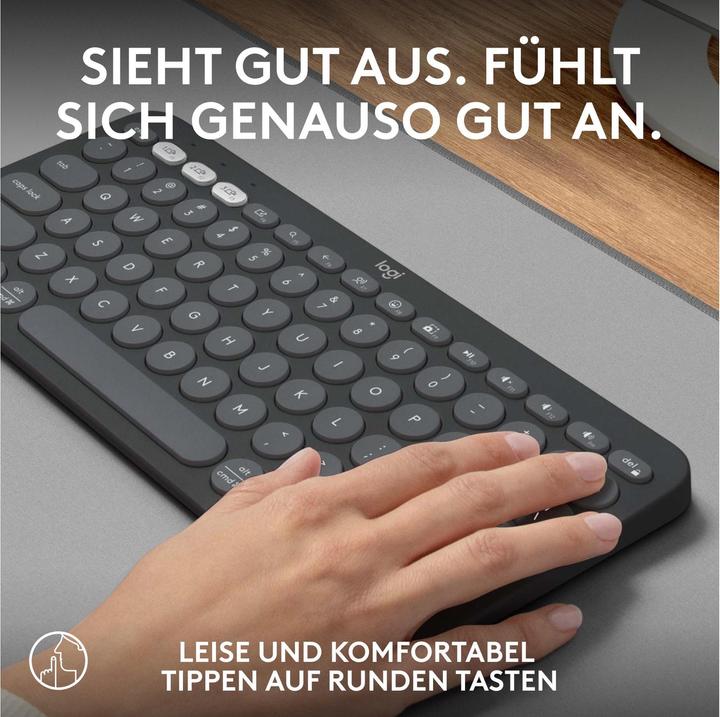 Image du produit Logitech Pebble Keys 2 K380S (CH, Sans fil)