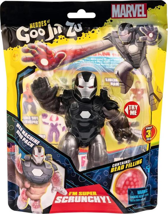 Actual product image Goo Jit Zu Marvel hero stretch figure