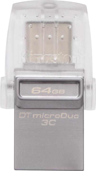 Actual product image Kingston DataTraveler microDuo 3C (64 GB, USB-C, USB-A, USB 3.1)