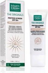 Actual product image Martiderm Proteos Screen SPF50 Colour 40 ml (Suntan cream, SPF 50, 40 ml)