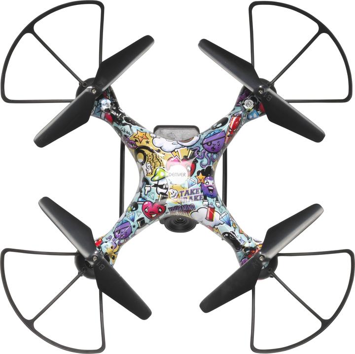 Actual product image Denver DCH-350 Camera Drone Quadrocopter Multicolor 4 Rotors 1600 mAh (22 min, 270 g, 1 Mpx)