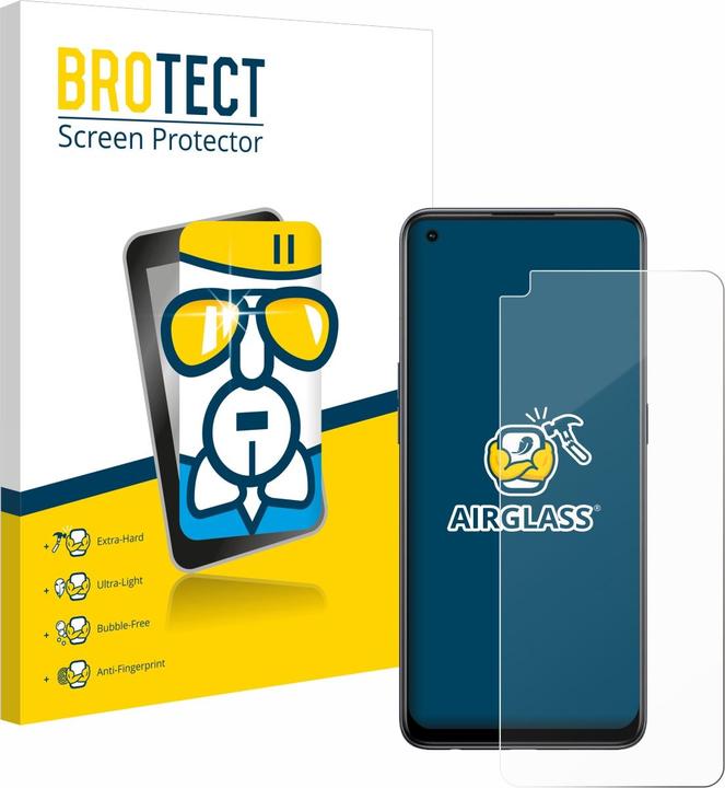 Image du produit BROTECT Film de vitre blindée AirGlass (1 pièce(s), Oppo Reno 8T)