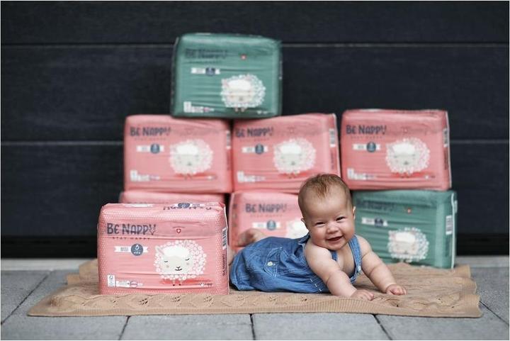Produktbild Be Nappy Windel (Gr. 3, Monatsbox, 176 Stück)