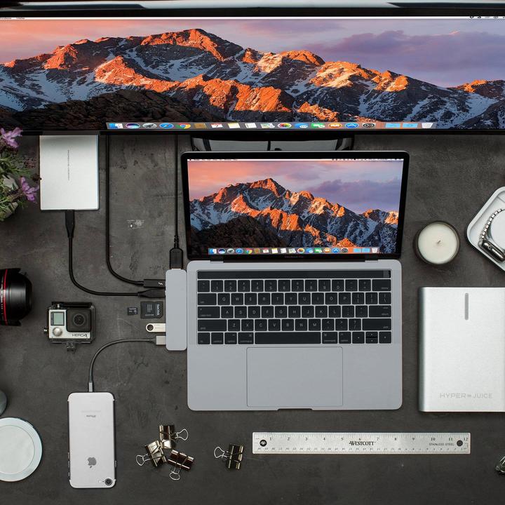 Immagine prodotto Targus Hyper Duo (USB-C, 7 Porti)