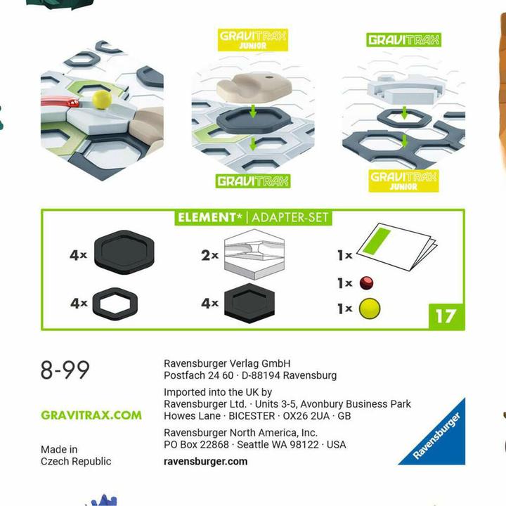 Energie-Label Ravensburger GraviTrax GraviTrax Extension Adapter-Set