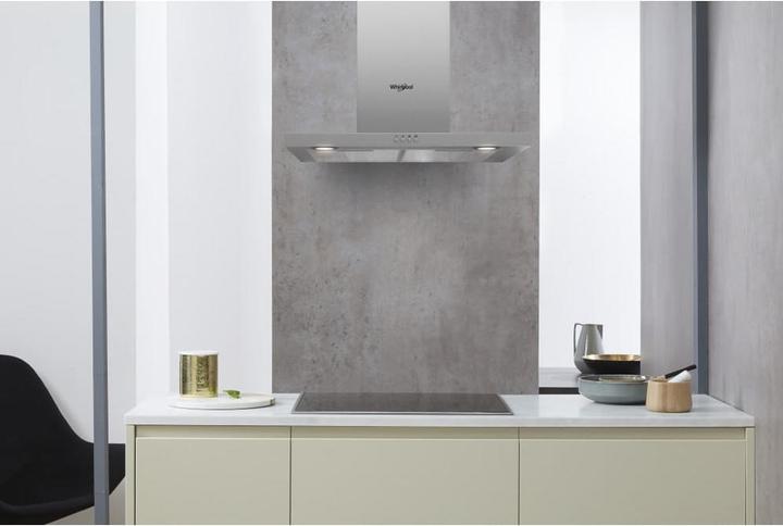Image du produit Whirlpool AKR 558/3 IX Hotte d'aspiration murale en acier inoxydable ³/h D (Hotte murale)