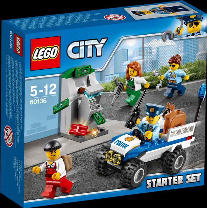 Produktbild LEGO City Polizei-Starter-Set (60136, LEGO City)