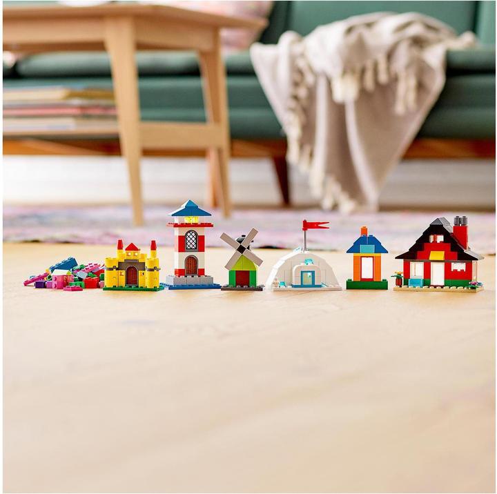 Actual product image LEGO Building blocks colourful houses (11008, LEGO Classic)