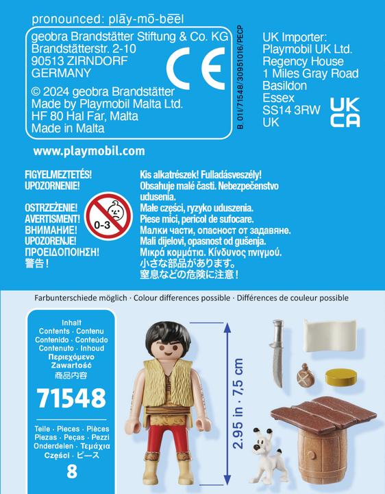 Actual product image Playmobil Asterix: Osolemirnix (71548, Playmobil Asterix)