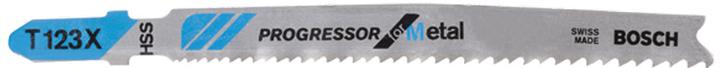 Actual product image Bosch Professional Zubehör PRO Multi Material thick and thin T345XF Stichsägeblatt, 132 mm, 5-tlg.