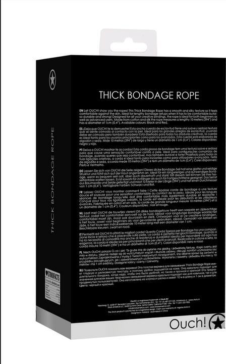 Image du produit Ouch! Corde de bondage épaisse - 10 mètres