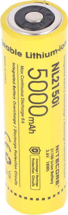Immagine prodotto Nitecore BATTERIA GIUSTA. LI-ION 3,6V/NL2150I (5000MAH) (1 pz., AA, 5000 mAh)