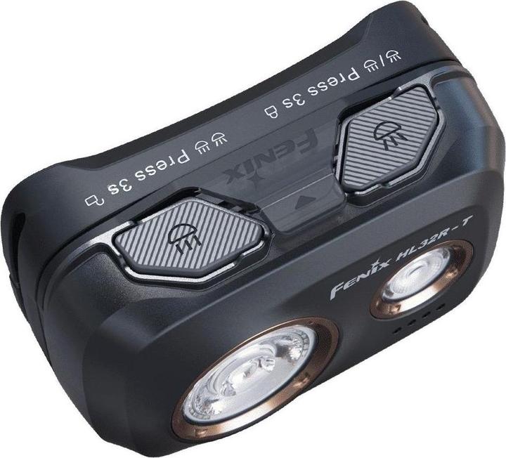 Produktbild Fenix HL32R-T, LED Stirnlampe, 800 Lm, Schwarz (800 lm)